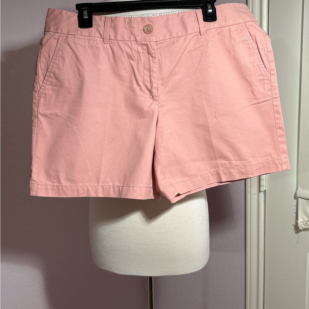 LOFT Pink Classic Cotton Shorts Size 12